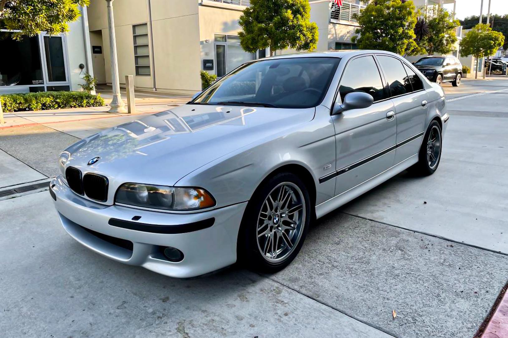 2000 bmw m5 silver