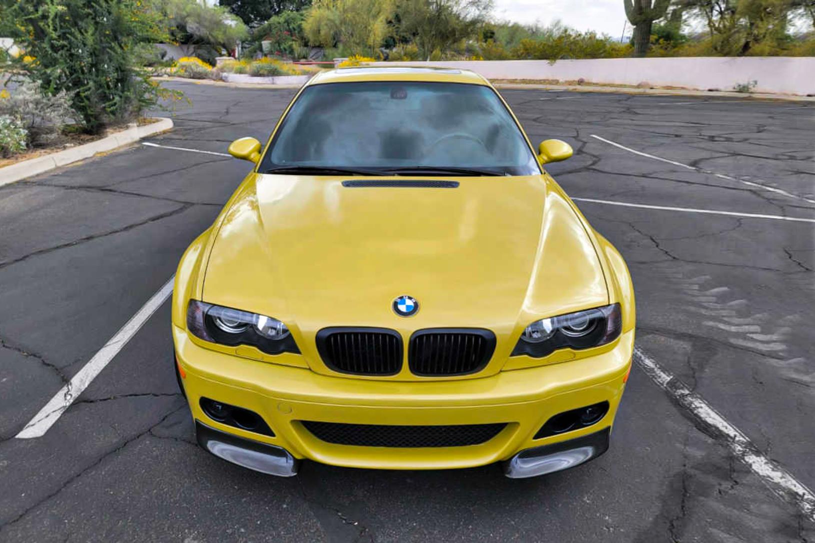 Minichamps 1:18 BMW M3 GTR Streetversion yellow 100012104