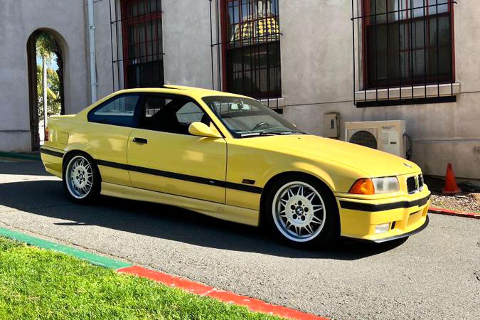 BMW M3 (E36) ダカールイエロー 限定版1/43 1995 BMW M3 for Sale | Built for Backroads