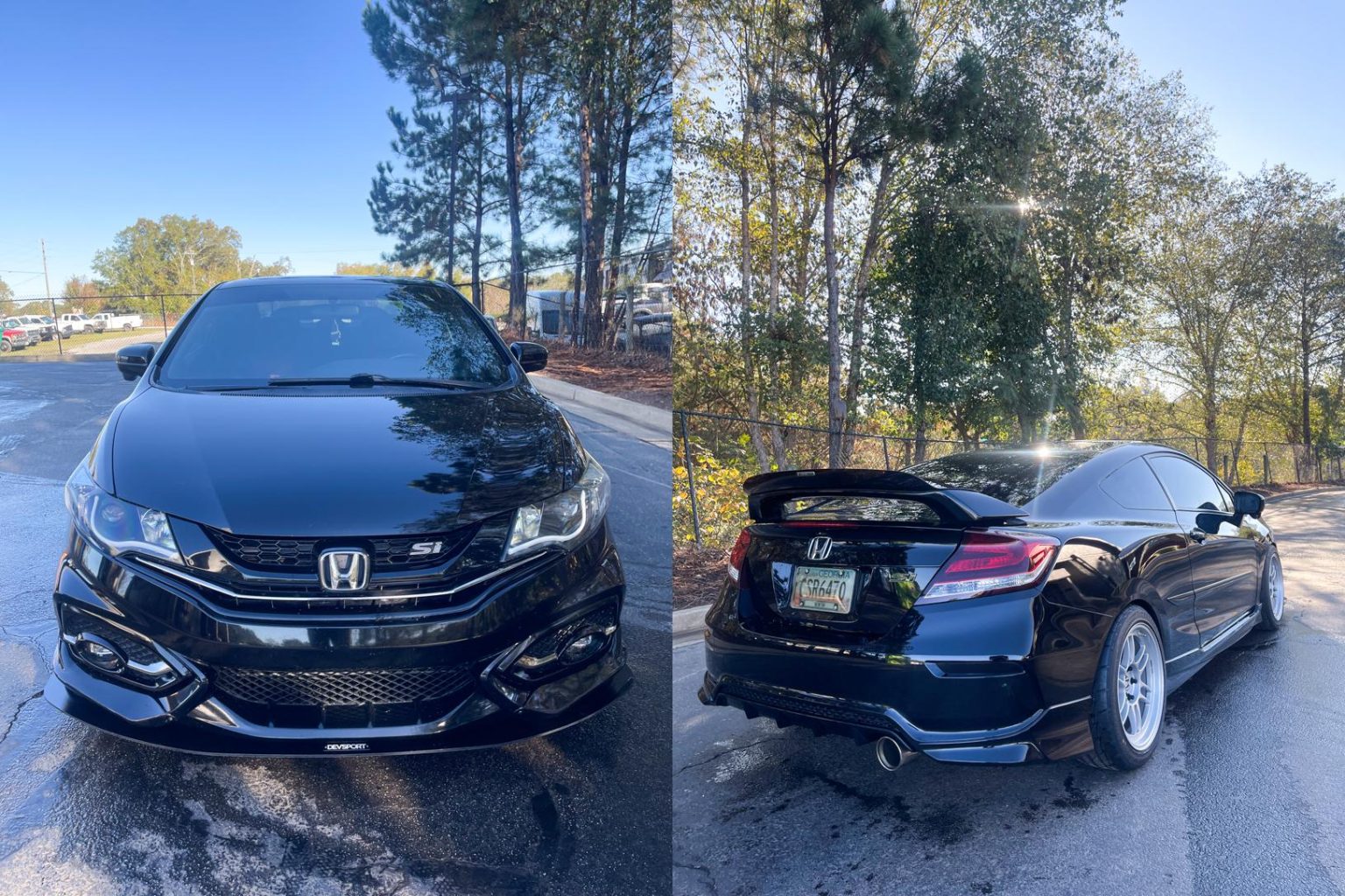 2015 Civic Rear 2015 Honda Civic Si for Sale | Built for Backroads