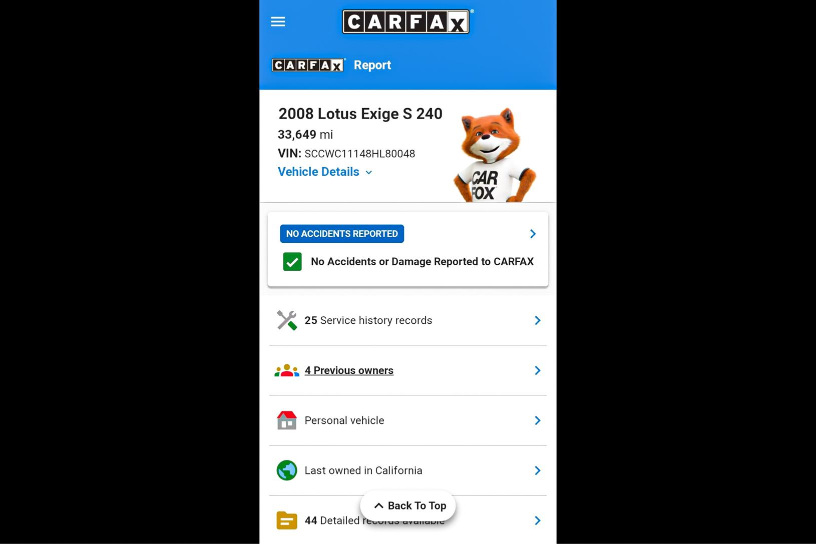 2008 Lotus Exige S240