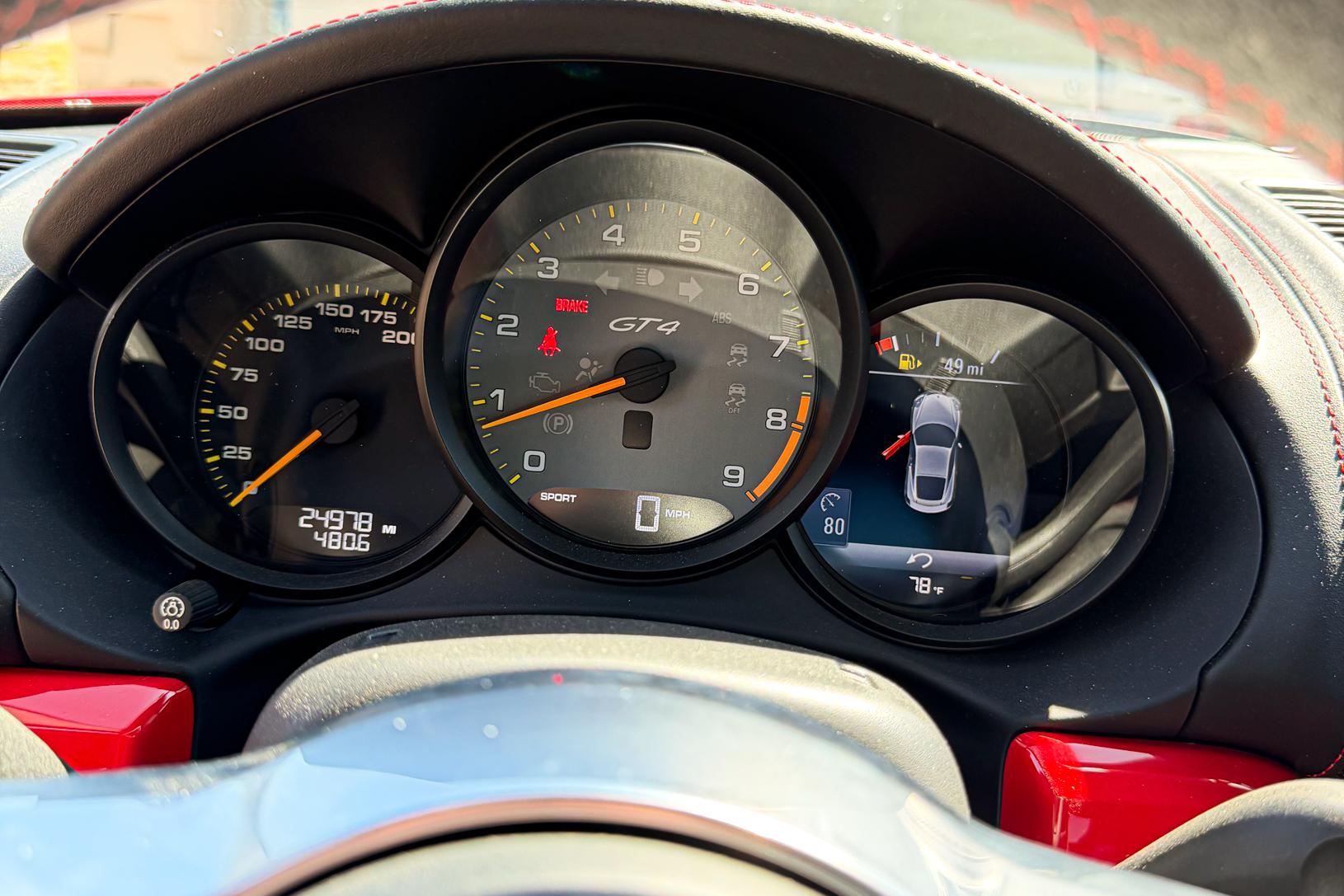 2016 Porsche Cayman GT4