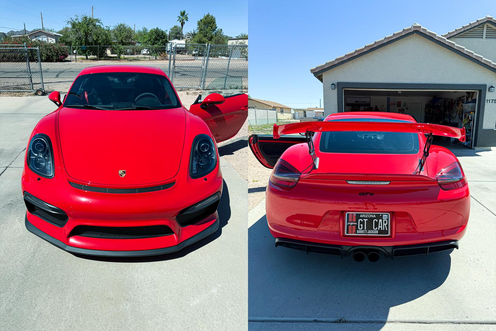 2016 Porsche Cayman GT4