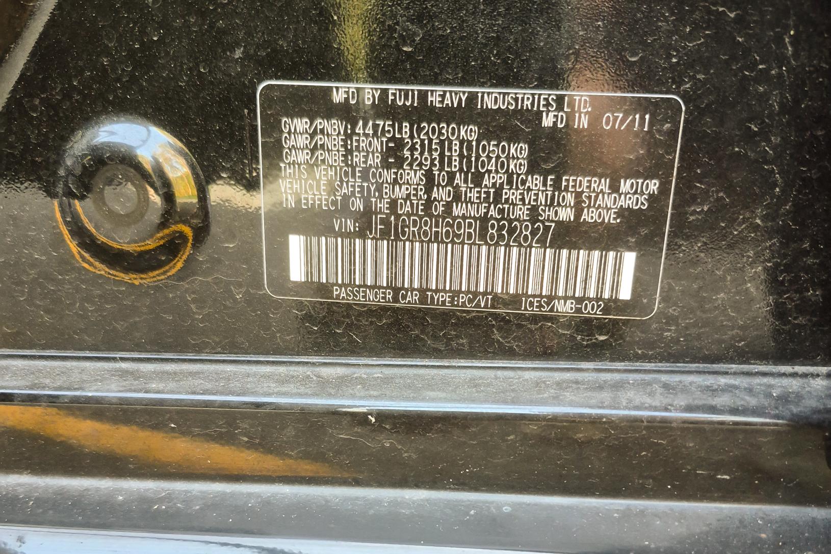 2011 Subaru STi