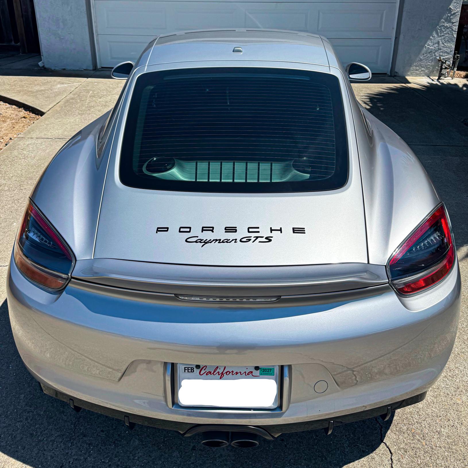 2016 Porsche Cayman GTS