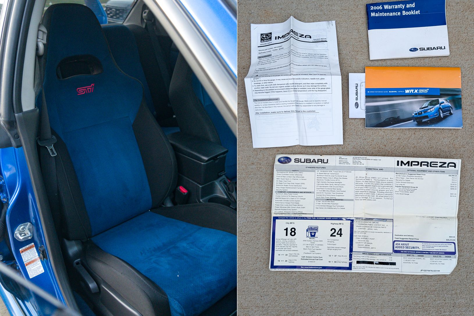 2006 Subaru STi